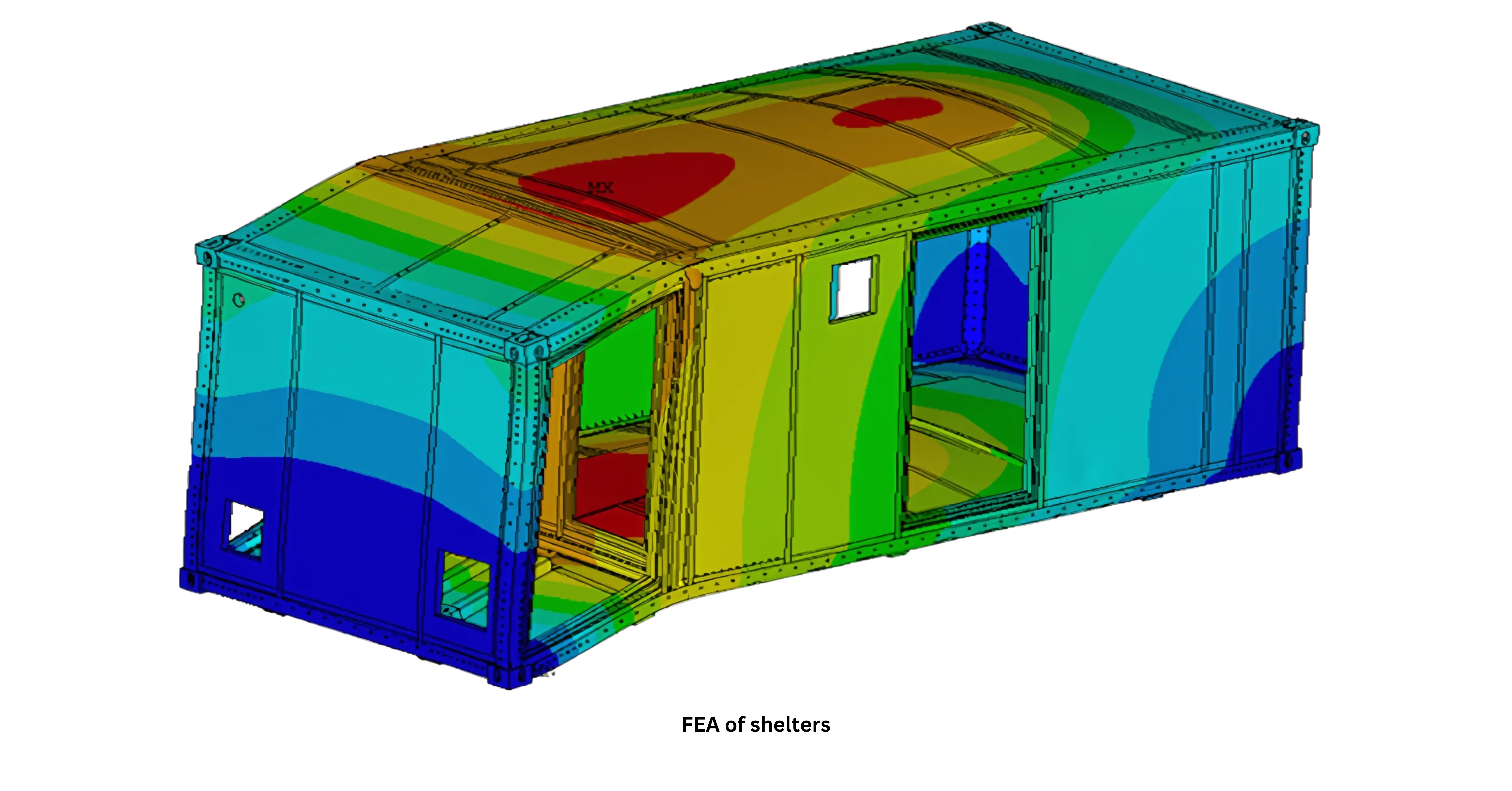FEA of shelters