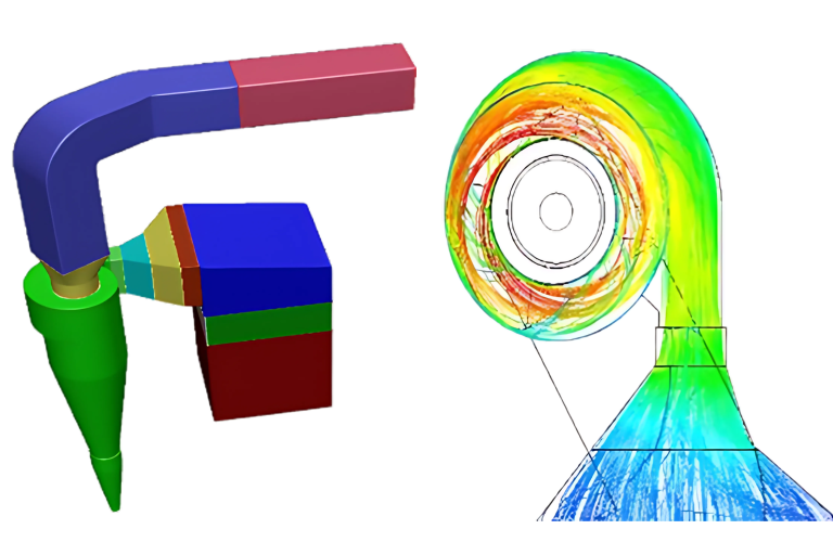 CFD Analysis of Cyclone Dust Collector - Analyzer-cae - engineering ...