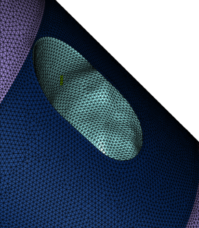 A Computational Fluid Dynamics (CFD) simulation conducted to analyze the flow patterns and Erosion at the internal faces of the coolant jacket of a rotating shaft due to suspended solid impurities present within the coolant. The primary goal was to study erosion rate, wear depth, and mass loss on the critical surface of the shaft after eighty hours of operation.