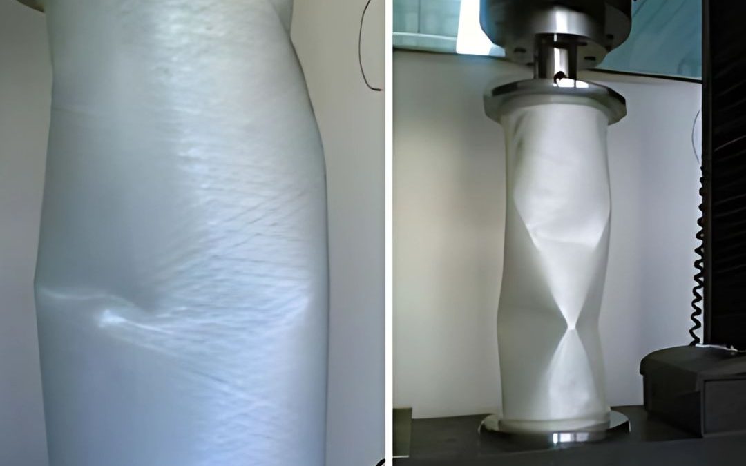 Buckling analysis of a pipe