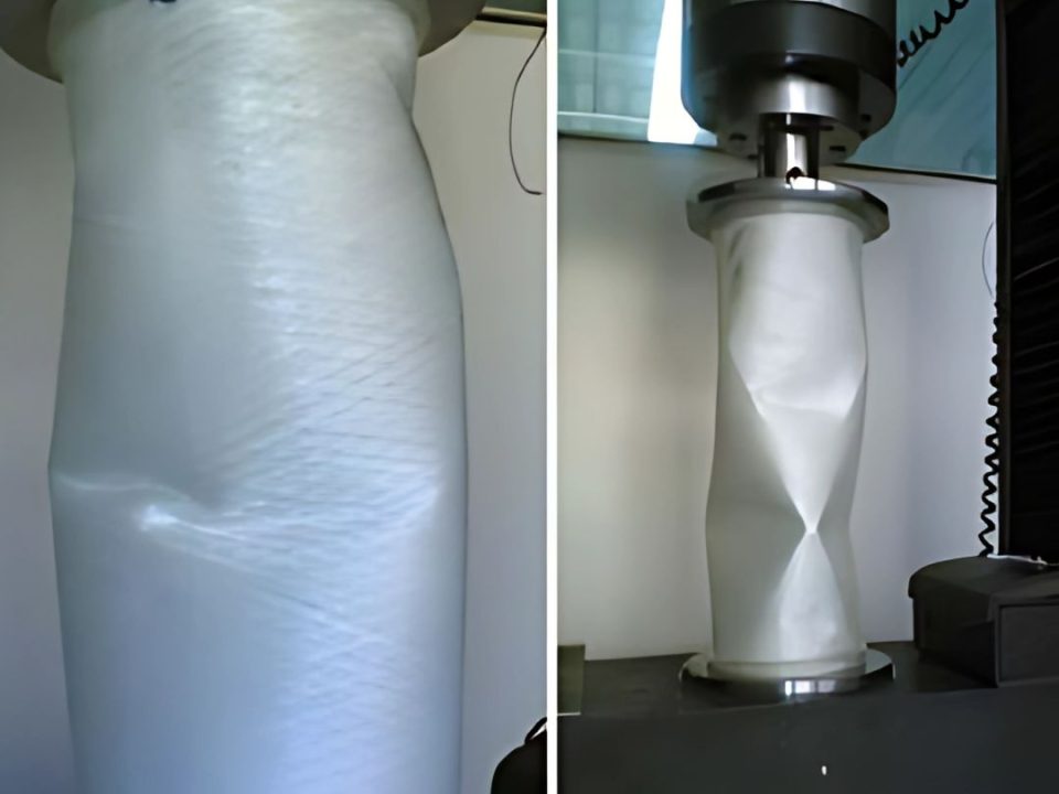 Buckling analysis of a pipe