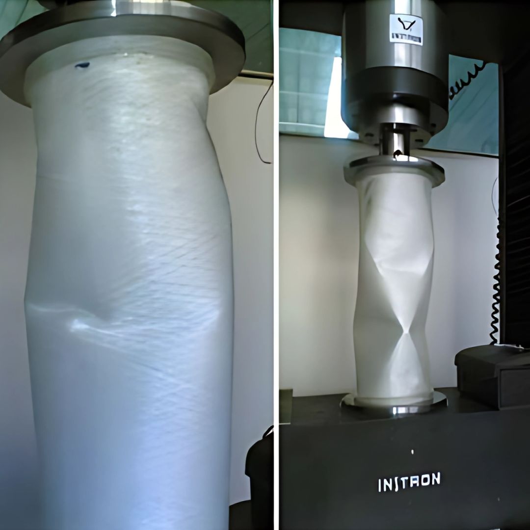 Buckling analysis of a pipe
