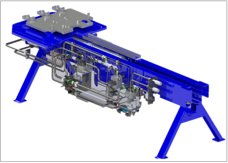 Process equipment and plant layout CAD model